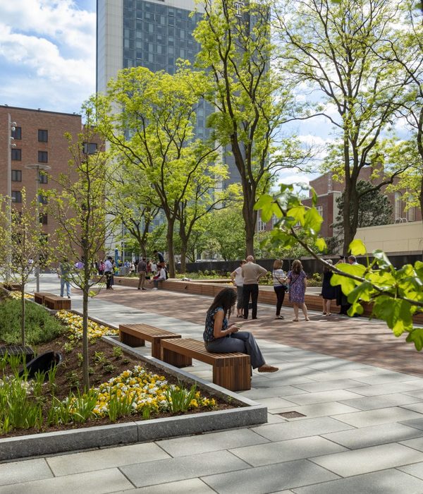 Temple University Liacouras Walk South: “The Cut”