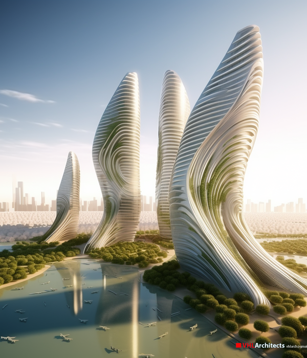 Futuristic city in the Saudi Arabian desert by VHLArchitecs | Vo Huu Linh Architects