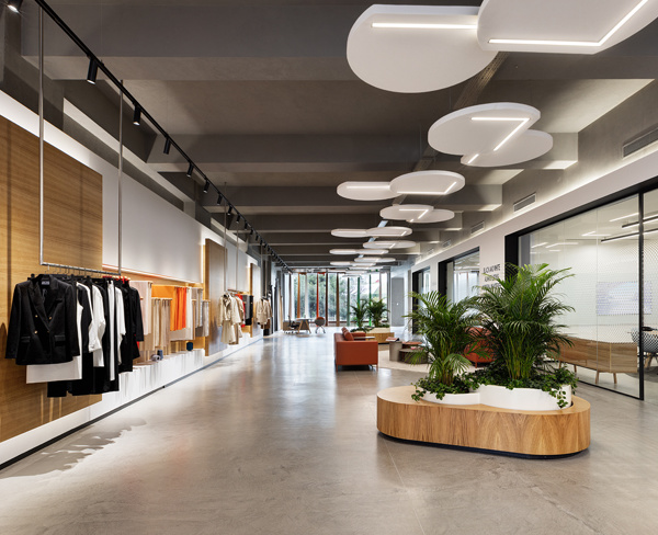 Messe Textile Showroom Office