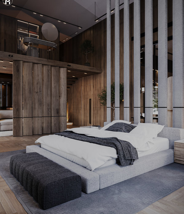 WOODEN MASTER BEDROOM