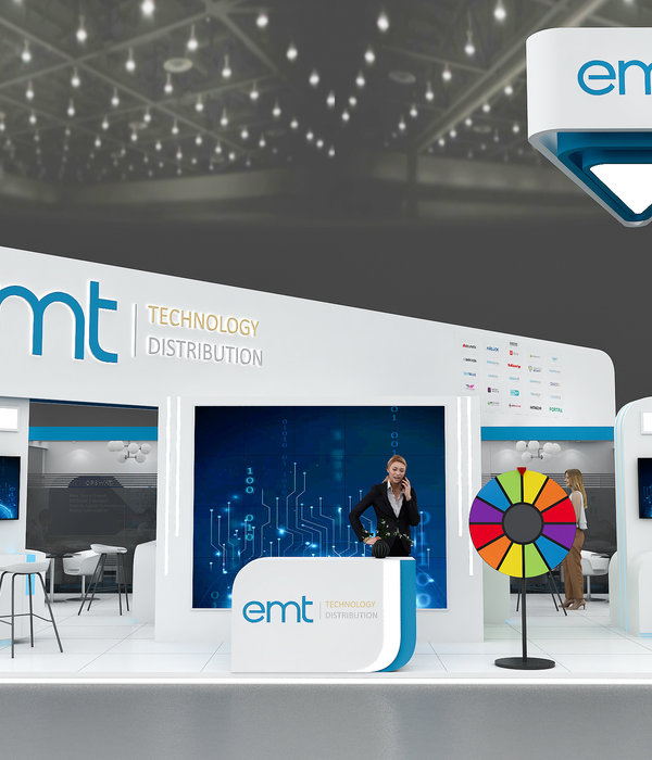 Design concept for exhibition stand - EMT