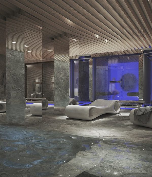 Stone spa | Simone Micheli Architectural Hero