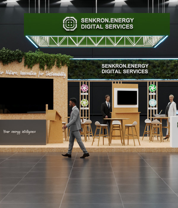 Senkron Energy Digital Services Booth Design