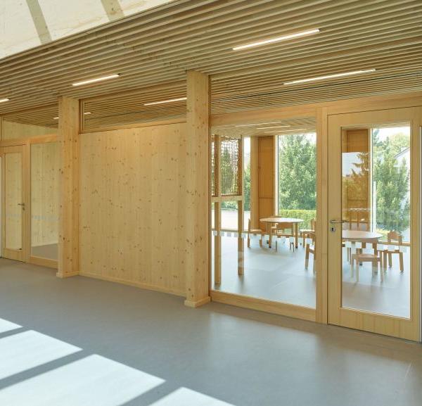 D'Inka Scheible Hoffmann Lewald Architekten BDA丨Kinderhaus Grafenbühl Asperg丨德国