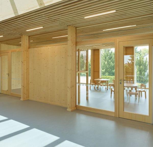 D'Inka Scheible Hoffmann Lewald Architekten BDA丨Kinderhaus Grafenbühl Asperg丨德国