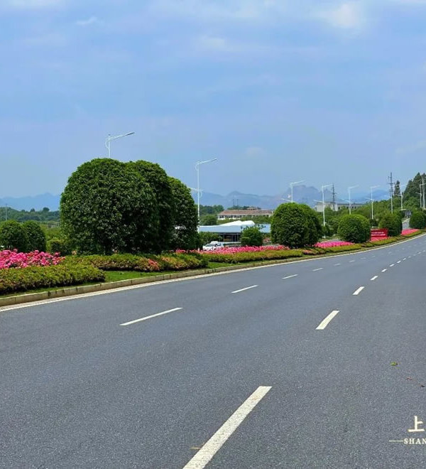 新余市钟灵大道景观提升 | 唯美大气的欧式花海景观