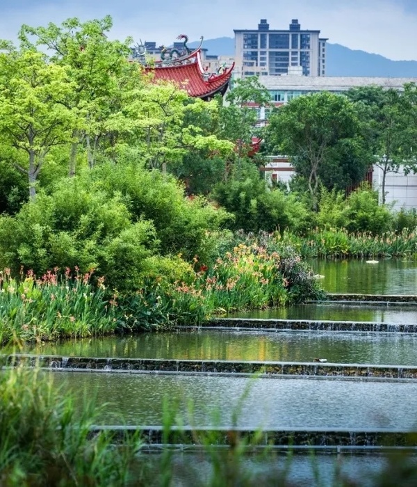 龙岩龙津湖公园——生态水景与传统文化的融合