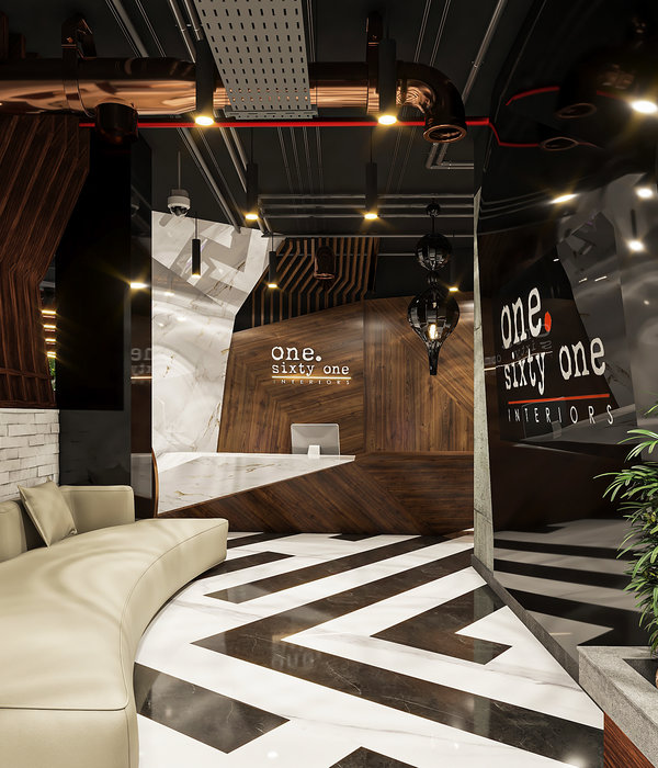 One Sixty one Interiors Office Visualisation Büro Egypt