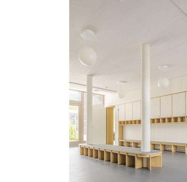 Reichel Architekten丨Neubau Doppelkindergarten丨瑞士