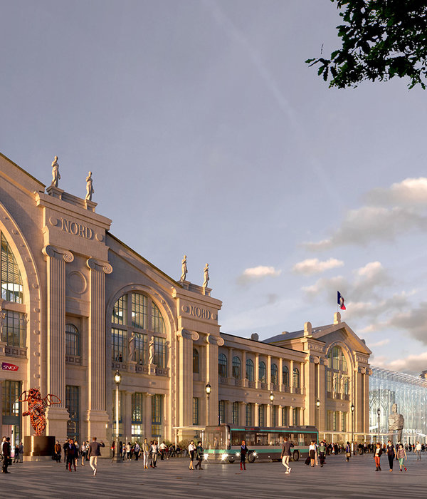 巴黎 GARE DU NORD 现代化火车站设计