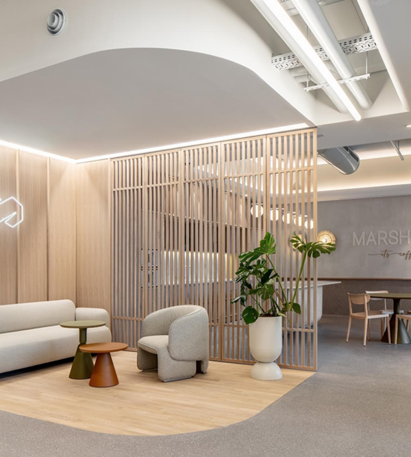 Marsh Offices by Shirli Zamir Design Studio