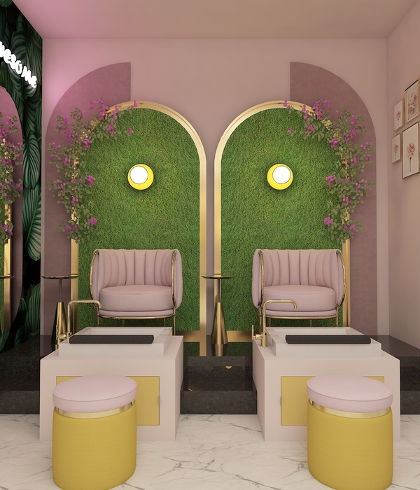 BEAUTY SALON & AESTHETIC CLINIC - PINK & GOLDEN THEME