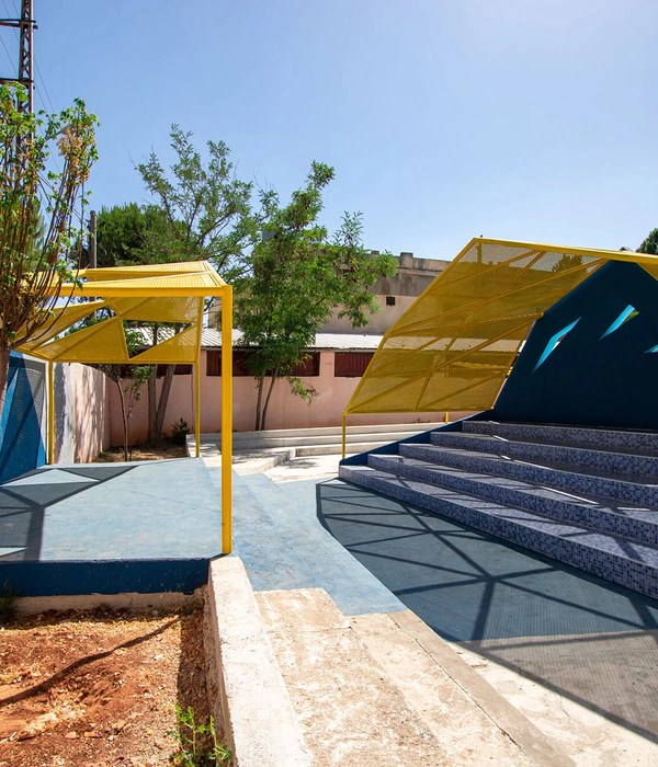 Kamed el Laouz school courtyard rehabilitation