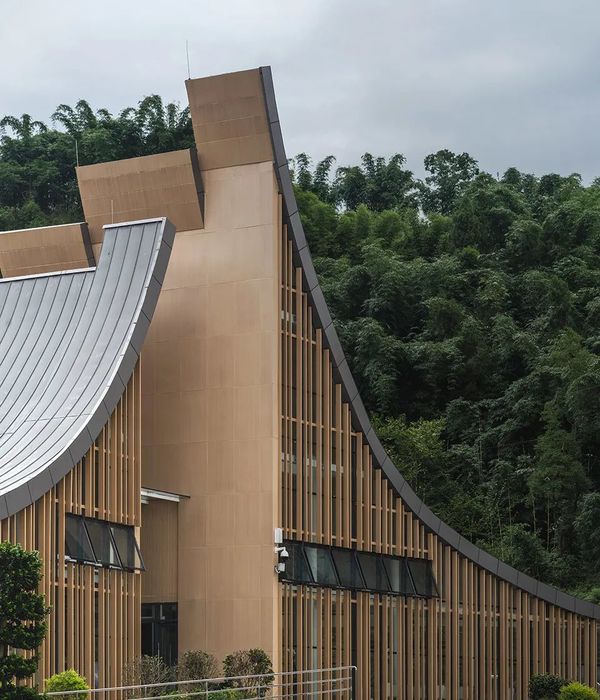 老峨山游客中心 | 祈福之旅的起点，景观与建筑的完美融合