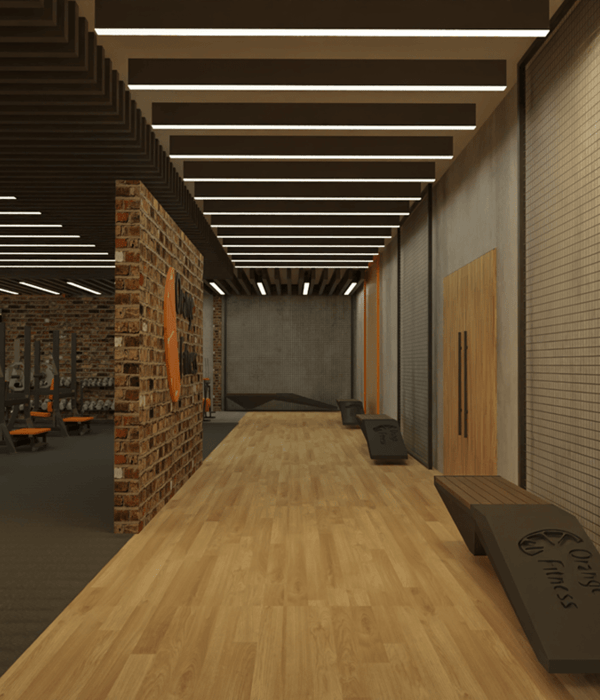 Anastasiya Gushchina丨健身房丨INTERIOR DESIGN OF GYM/FITNESS CENTER