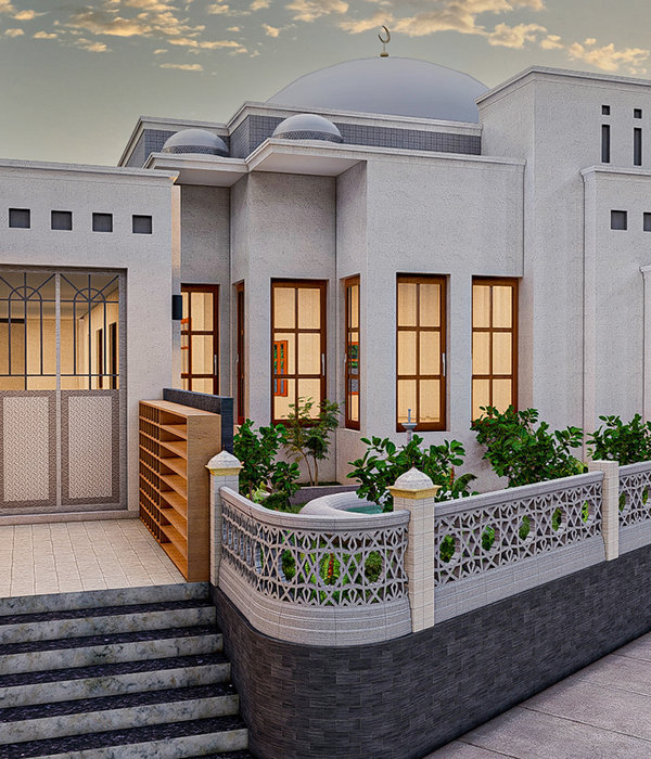 Anastasiya Gushchina丨文化建筑丨Mosque Design for Shaz Consultants