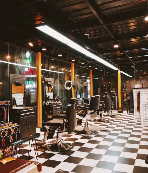 湛江 STbarber Shop 美式男士理发店设计