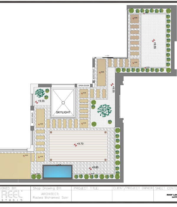 Shop Drawing For Roof Landscape