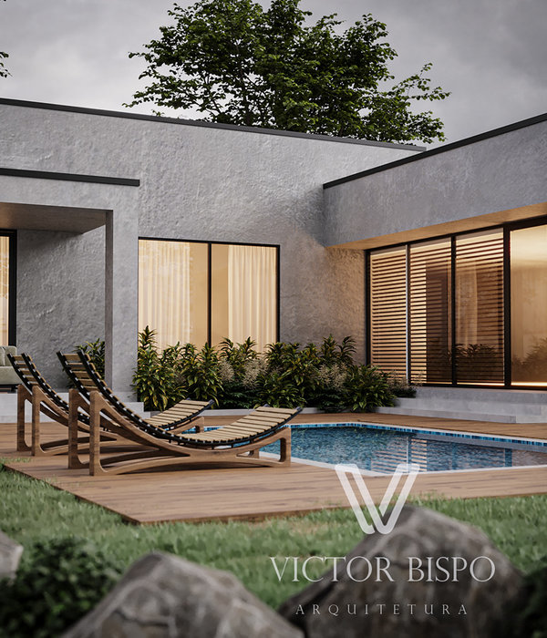 Anastasiya Gushchina丨别墅建筑丨CGI HOUSE - VISUALIZATION @victorbispoo.arq