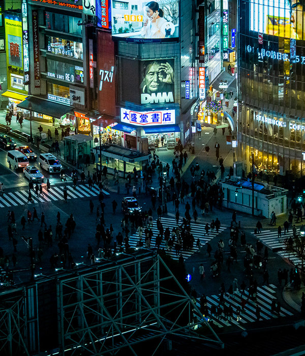 加拿大商业街区 Shibuya Crossing 设计亮点