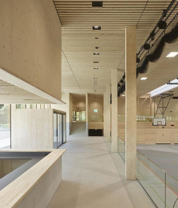 D'Inka Scheible Hoffmann Lewald Architekten BDA丨Mali Sporthalle Biberach an der Riß丨德国