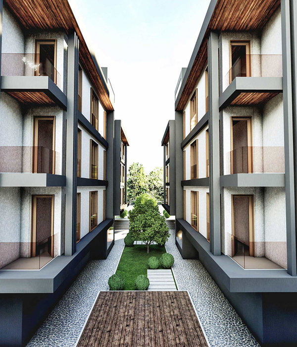 Anastasiya Gushchina丨公寓建筑丨ISTANBUL KUCUKCEKMECE COMPLEX