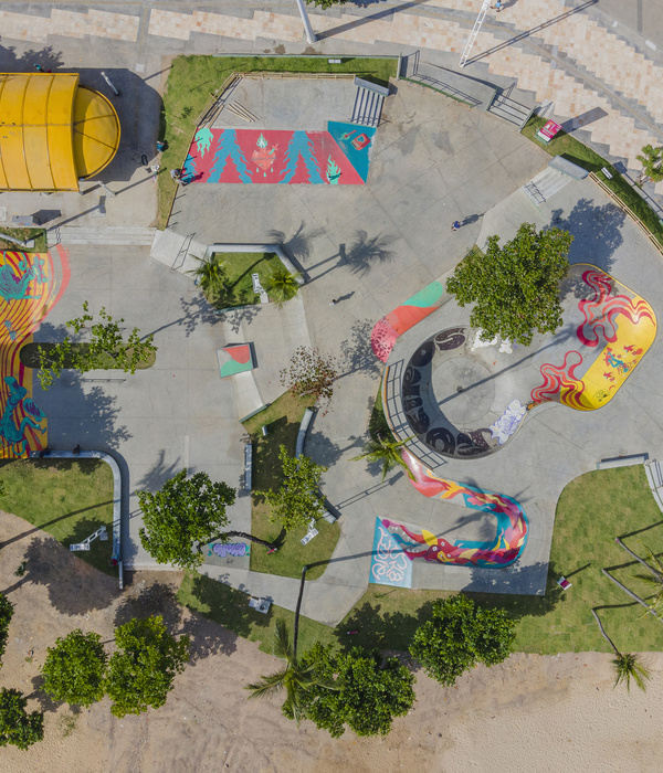 Skatepark Av. Beira Mar / Henry Teixeira Arquitetura e Urbanismo