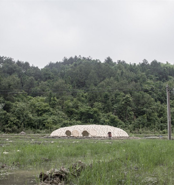 浙江双庙村“茧寮”--竹材的绿色建筑实践