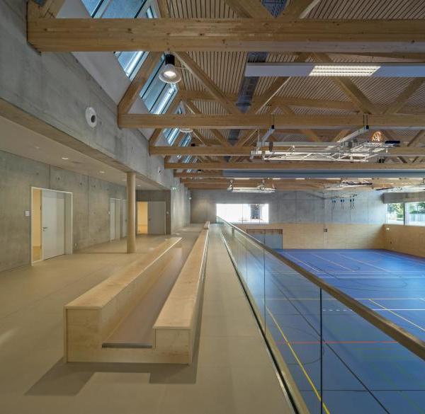 Fuchs und Rudolph Architekten Stadtplaner丨Sporthalle in Grasbrunn丨德国