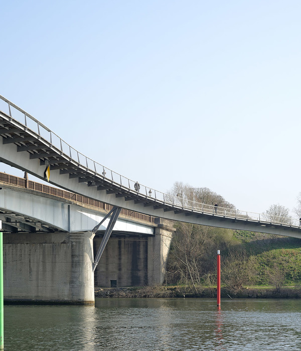 塞纳河上的空中走廊 | 法国 Mantes-la-Jolie 和 Limay 的软性连接