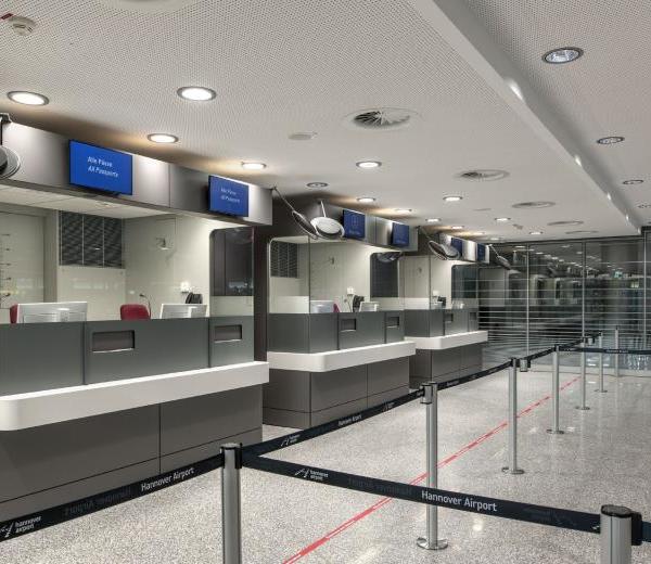 TTC Timmler Technology GmbH丨Passport Control Counter Hanover Airport丨德国