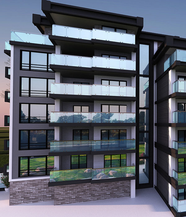 Anastasiya Gushchina丨公寓建筑丨ANKA PALACE Building Mudanya Türkiye