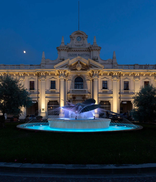 The maritime station in Genoa