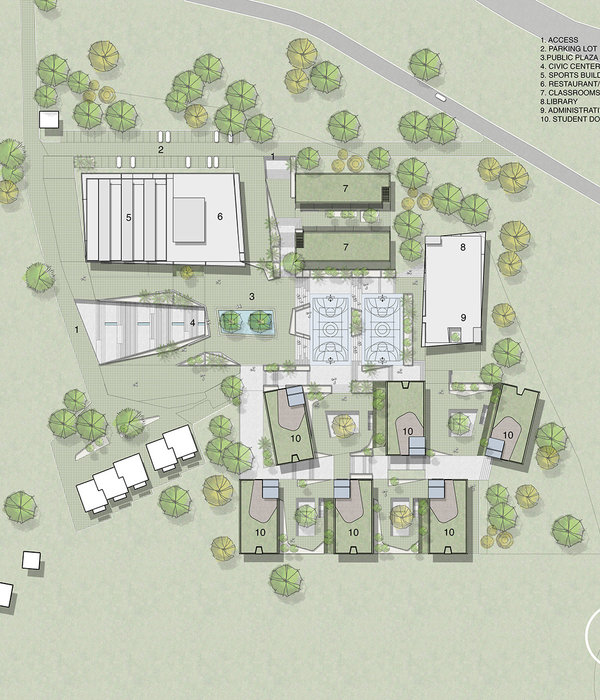 Science High-School complex Masterplan design