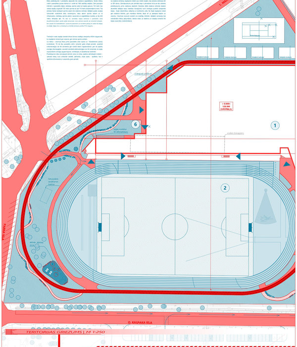 SPORTS COMPLEX IN GULBENE | COMPETITION PROJECT-POSTERS