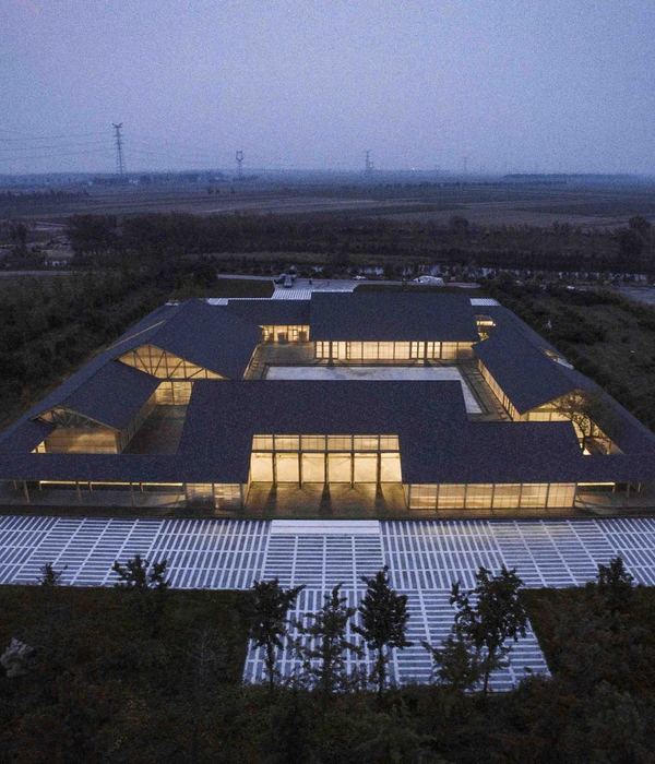 唐山有机农场 ARCHSTUDIO 设计，放大版的四合院工作空间