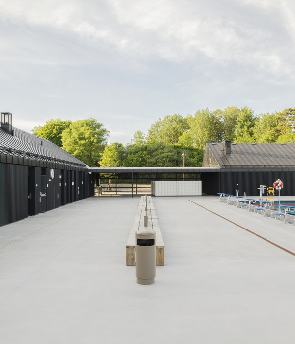 Järvabadet Swimming Pool Pavilion  / AIX Arkitekter