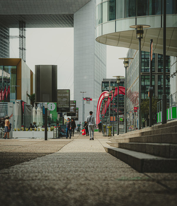 People in the street