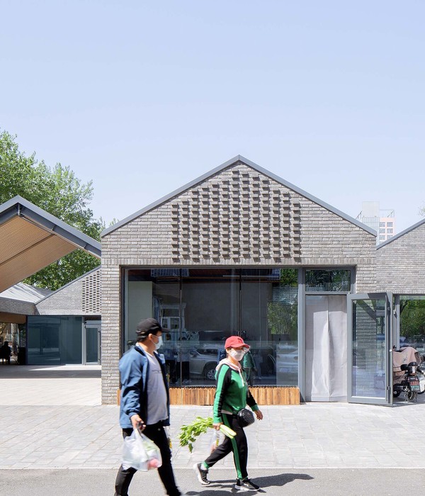 Courtyard Market under the Big Roof / BIAD