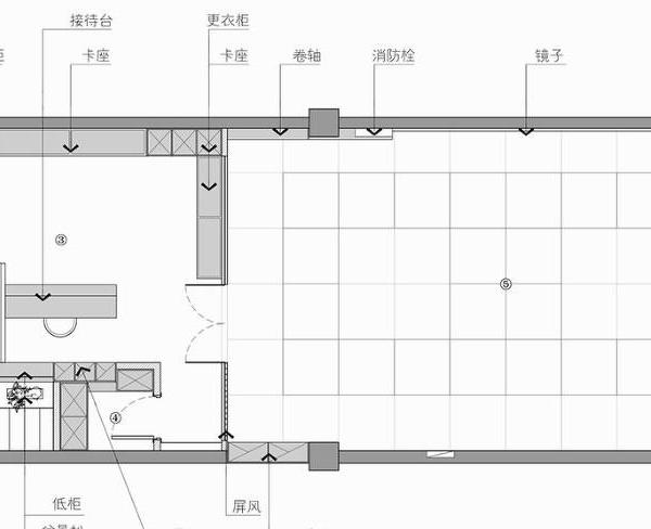 107㎡跆拳道馆【高手道场】——现代简约设计诠释运动空间