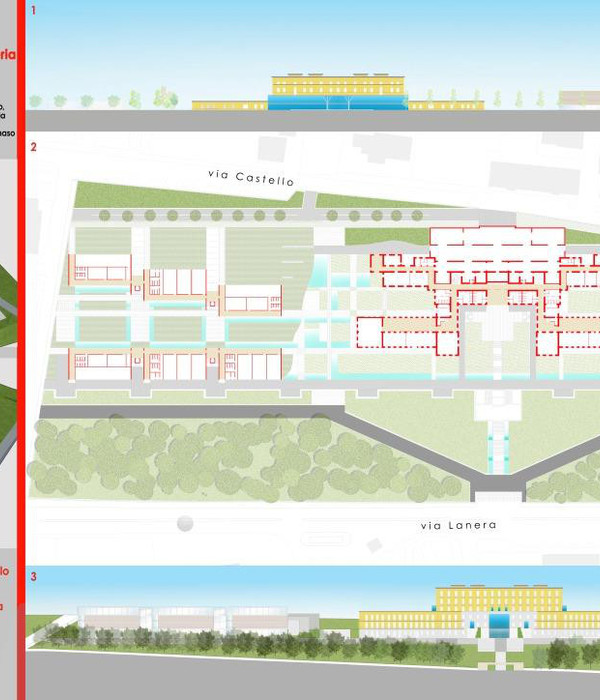 马泰拉大学校园 | 城堡山丘的都市更新