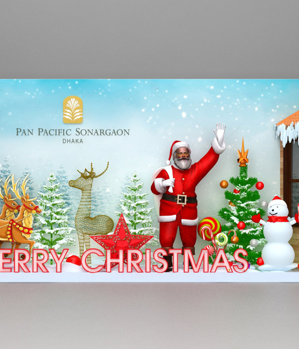 Pan Pacific Sonargaon Dhaka - Christmas installations