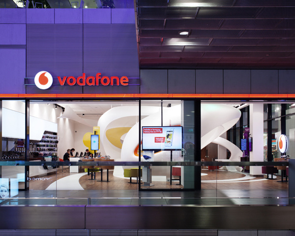 捷克 Vodafone 数据商店创新设计