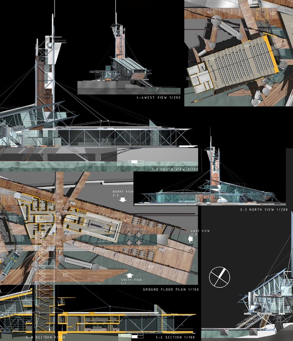 GraphisoftConferenceCentre-Budapest-CompetitionEntry2001|EnginAkcin