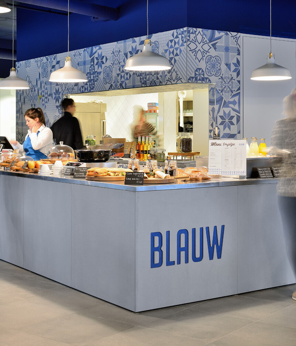 's-Hertogenbosch 的"BLAUW"办公室设计 | 集办公、餐饮、休闲于一体的创意空间