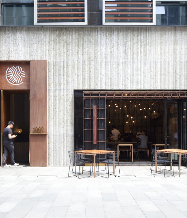 长沙“noodle rack”餐厅 | 竹构混凝土与金属的完美结合