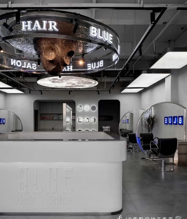 BLUE Hair Salon | 天空之境，蓝色美学空间