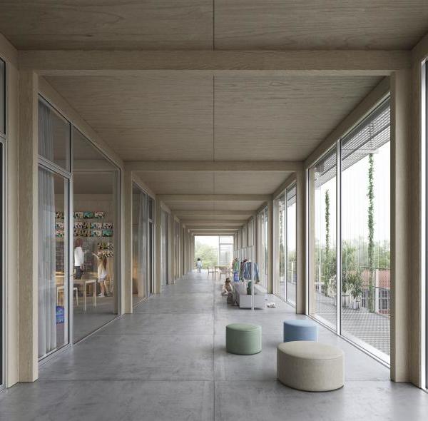 Hosoya Schaefer Architects丨Primarschule Christoph Merian丨瑞士