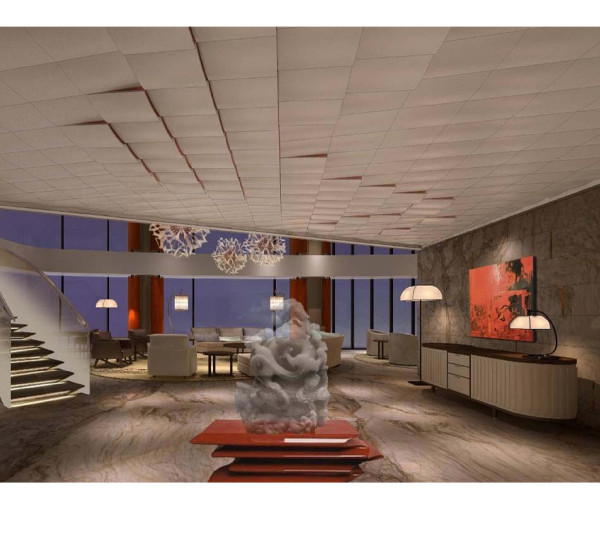 上海万科顶层复式  CAD施工图+PPT软装方案+物料表