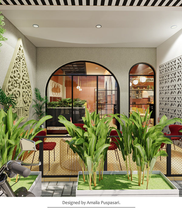 Anastasiya Gushchina丨咖啡店丨BAKPIA DJAVA CAFE | Premium Cake Shop Yogyakarta Design